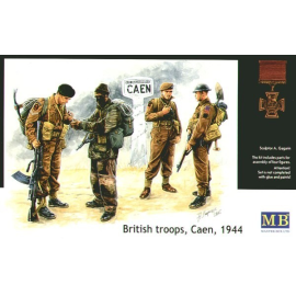 British troops Caen 1944 Master Box