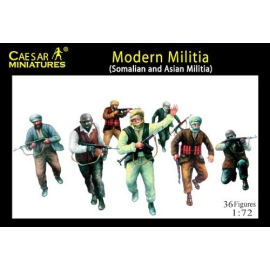 Modern Militia (Somalian and Asian Militia) Figures