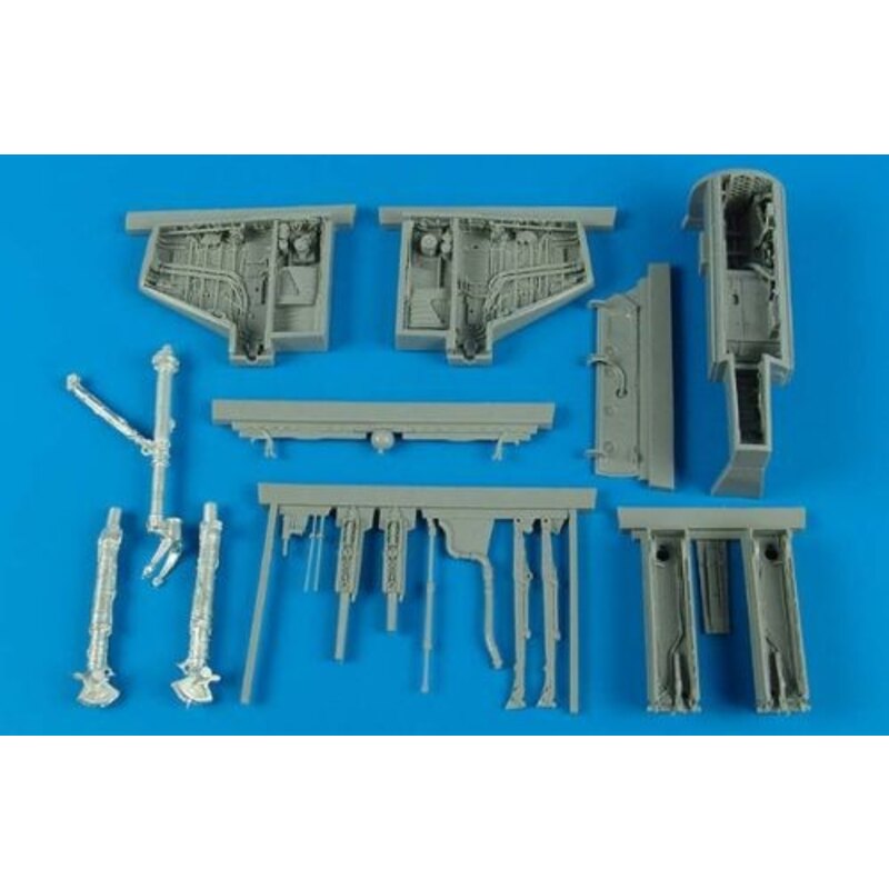 Douglas A-4E/A-4F Skyhawk wheel bay & gun bay (designed to be used with Trumpeter kits) 