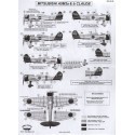 Mitsubishi A5M2 Claude: Iwamoto (3-124) 1938, Aoki (3-108) 1938, Mori (3-155) 1938, Tsunoda (3-162) 1938, Yoshitomi (3-138) 1938