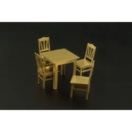 Table and chairs