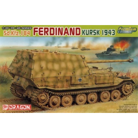 Sd.Kfz.184 Ferdinand Kursk 1943 Figures