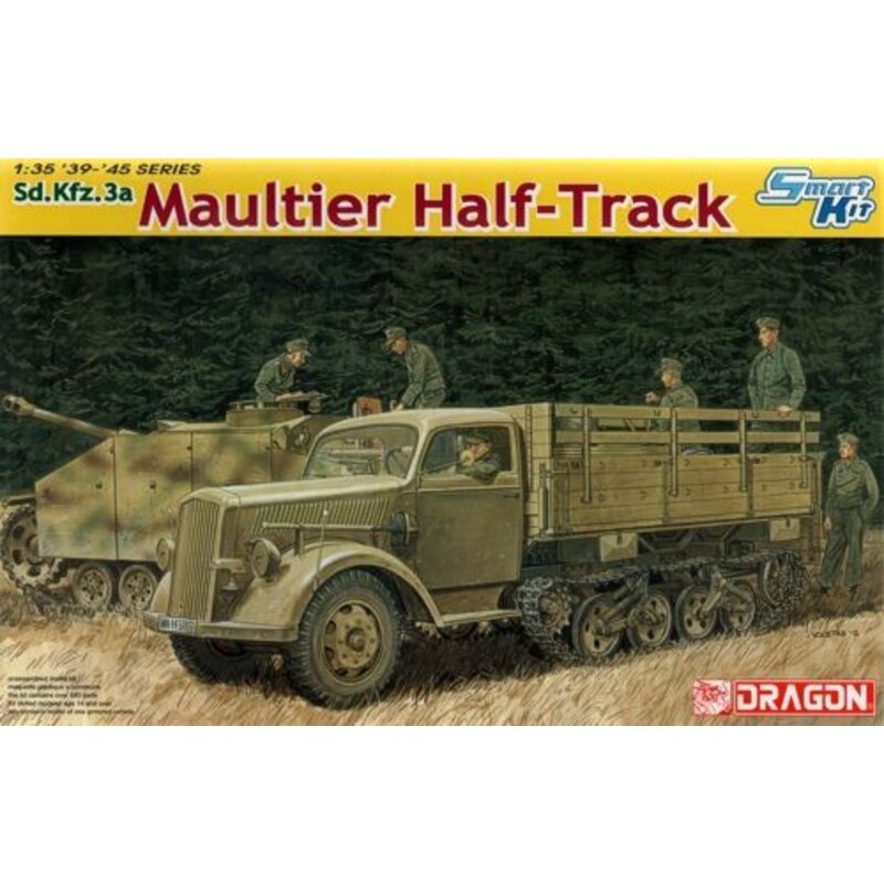 Half Track Truck 'Maultier Model kit