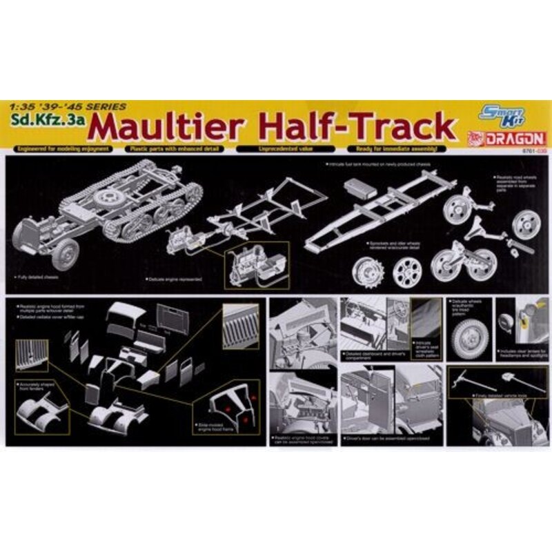 Half Track Truck 'Maultier Military model kit
