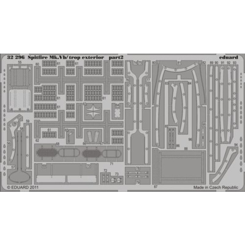 Supermarine Spitfire Mk.Vb/ tropical exterior (designed to be used with Hobby Boss kits) 