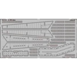 Douglas A-4M Skyhawk slats (designed to be used with Trumpeter kits) 