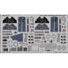 Sukhoi Su-25UB Frogfoot B interior (self adhesive) (designed to be used with Trumpeter kits) 