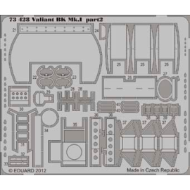 Vickers Valiant BK.Mk.I interior (self ashesive) (designed to be used with Airfix kits) 