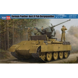 German Panther Ausf D Flak Bergepanther Model kit