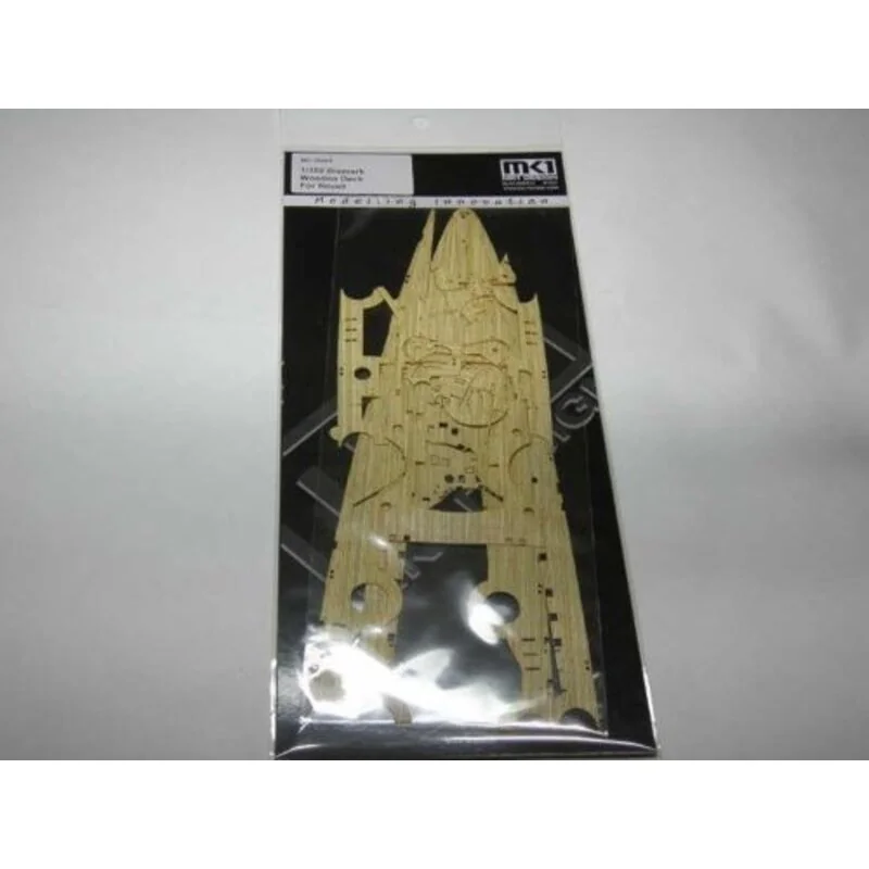 Bismark Wooden Deck (designed to be used with Revell kits) 