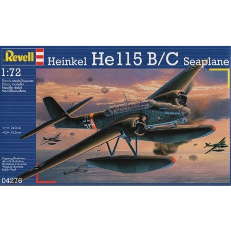 Heinkel He 115 Seaplane (ex Matchbox) Model kit