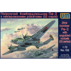 Petlyakov Pe-2 with unguided rockets (32 series) Model kit