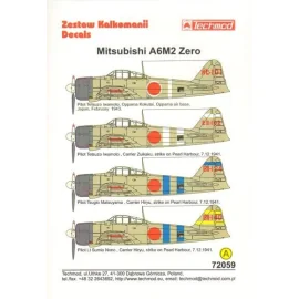 Mitsubishi A6M2 Zero (4) Tetsuzo Iwanolo Oppama Air Base 1943 or Carrier Zuikaku; Tzugio Matsuyama Carrier Zuikaku; Lt Sumio N