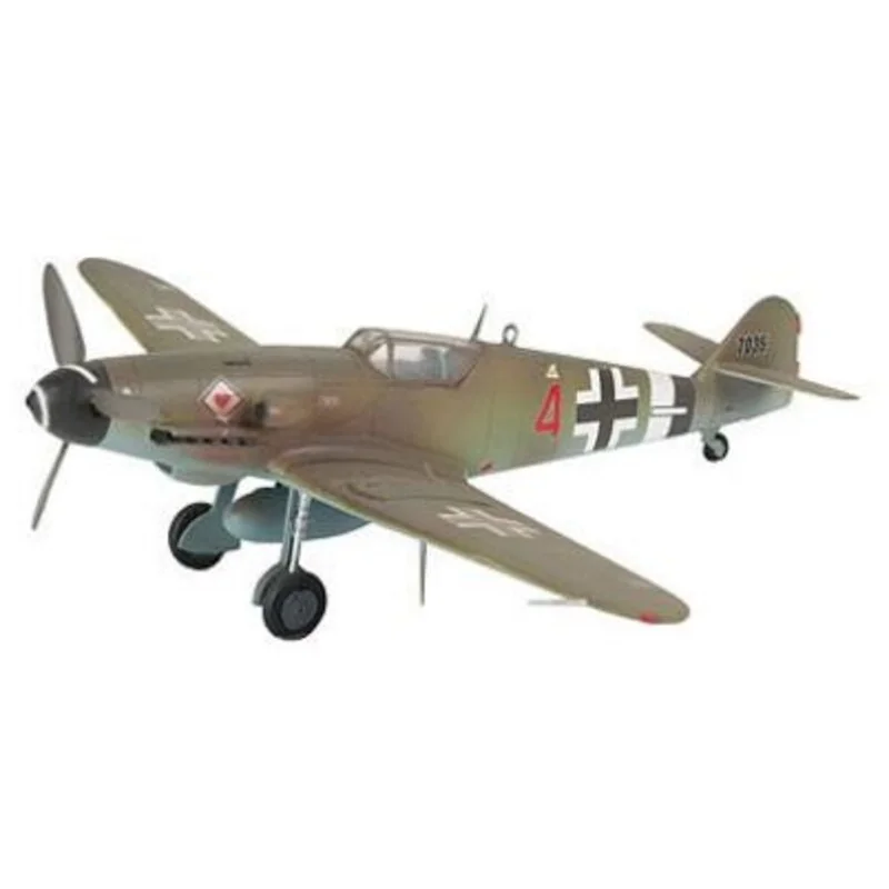 Messerschmitt Bf 109 Set - box containing the model, paints, brush and glue