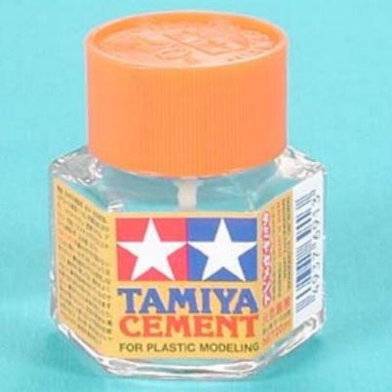 Tamiya Model Glue Slotting Glue Orange White Cover Gundam Model