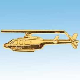 Pin's Helicopter Bell 206 Long Jet Ranger 