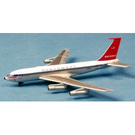 Northwest Orient Boeing 720B (metal box) Die cast