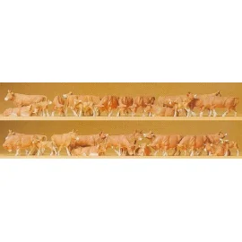 Cows brown 30 pieces