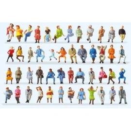 48 figures seated travelers