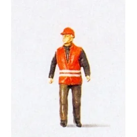 Employee railroad track safety jacket +