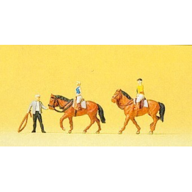 A riding school Figures