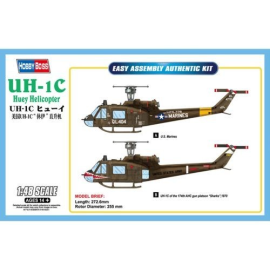Bell UH-1C Huey Helicopter Model kit