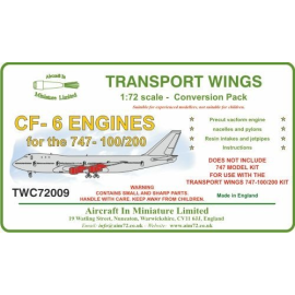 CF-4 engines conversion pack. For more information on this product, please click link to go to the Aircraft In Miniature web pag