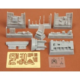 Nakajima Ki-44 Shoki (Tojo) cockpit set (designed to be used with the Hasegawa kits) 