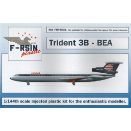 Trident 3B - BEA - silk-screened decals. Model kit