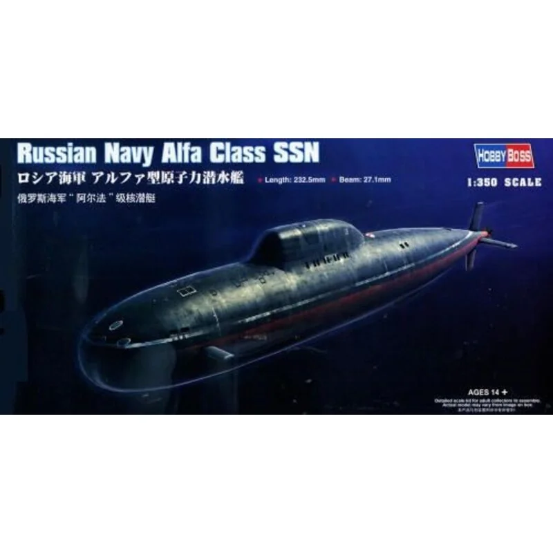 Russian Navy Alfa Class SSN