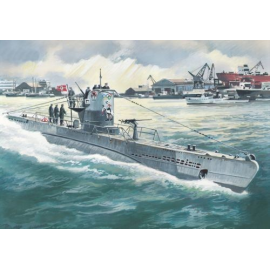 U-Boat Type IIB (1943), German Submarine Model kit