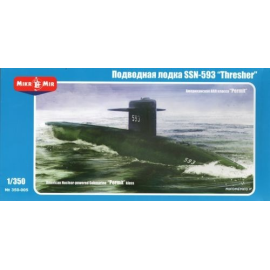 US Nuclear-powered submarine Permit class SSN-593 ˝Thresher˝ Model kit