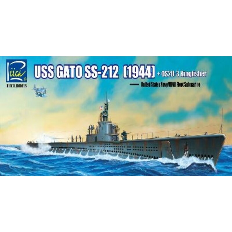 USS Gato SS-212 Fleet Submarine 1942 Model kit