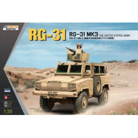 RG-31 MK3 (US ARMY)Initial release will include: MASTER BOX's CHECK POINT IRAQ - 4 US ARMY FIGURES, J'S WORK'S ˝CHECK POI