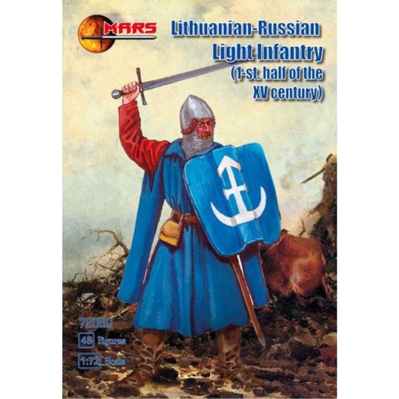 Lithuanian-Russian light infantry 1st half XV c. 48 figures 