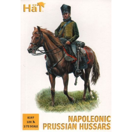 Prussian Hussars Napoleonic x 12 mounted figures 
