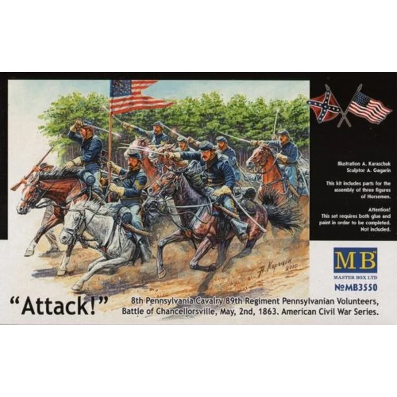 US Civil War Series: The Attack of the 8th Pennsylvania Cavalry