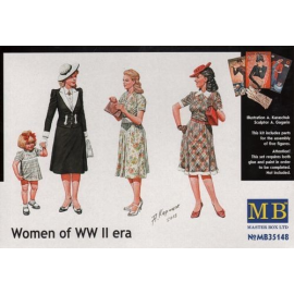 Women of WWII Era Figures