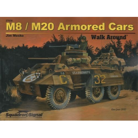 Book M8/M20 Armored Cars (walk around series) 