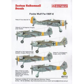 Decals Focke-Wulf Fw 190F-8 