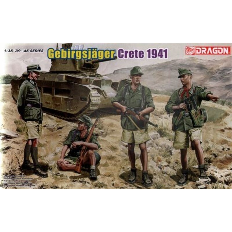 Gebirgsjäger Crête 1941