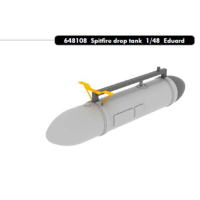 Supermarine Spitfire drop tank (designed to be used with Eduard kits)