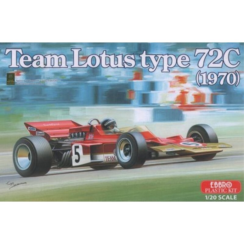 Team Lotus Type 72C (1970) Model kit