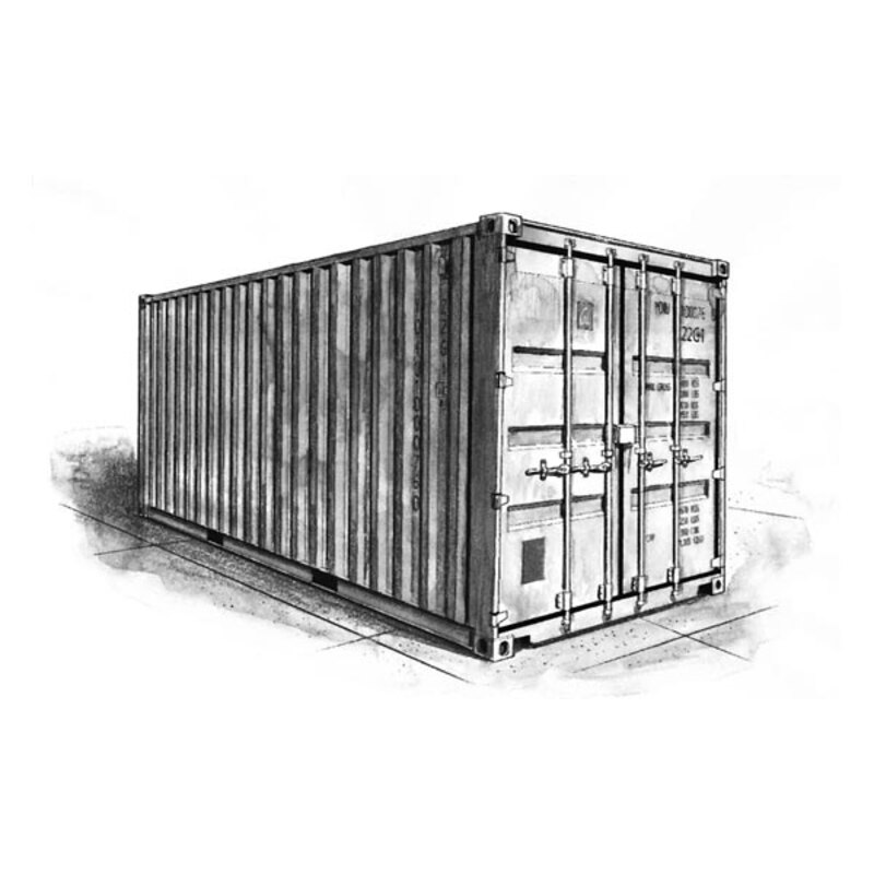 Container 20 Model kit