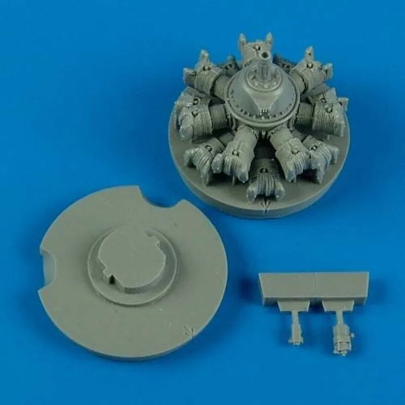 Grumman TBF / TBM Avenger engine (designed to be used with Academy, Accurate Miniatures and Italeri kits) [TBF-1C TBM-1C TBM-3]