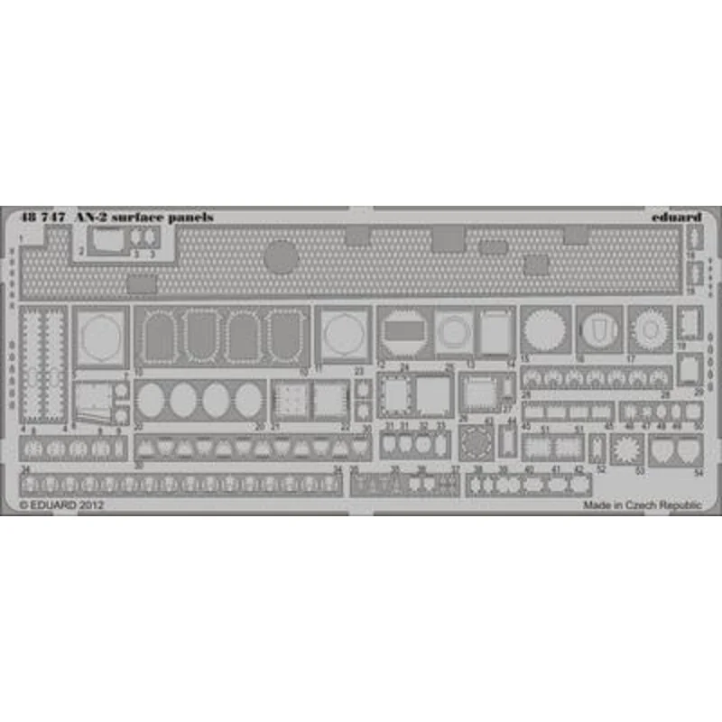 Antonov An-2 Colt surface panels (designed to be used with Hobby Boss kits) 