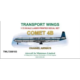 Comet 4B decal set - Channel Airways 1/72 - AIM - Transport Wings L7208103