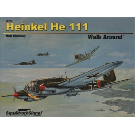 Book Heinkel He 111 Walk Around Series (Soft cover) 