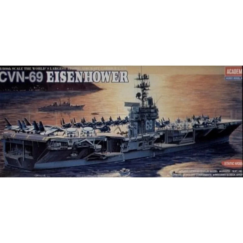 USS Eisenhower CVN-69 (WAS AC1440) 1/800 - 14212 Academy