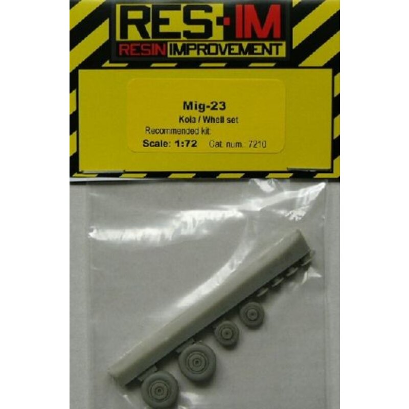 MiG-23 Wheel Set 1/72 - RES-IM SIM7210